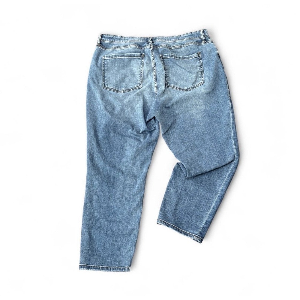 KUT from the Kloth‎ Naomi Girlfriend Jeans Plus Size 16W Stretch Straight Leg - Picture 7 of 11